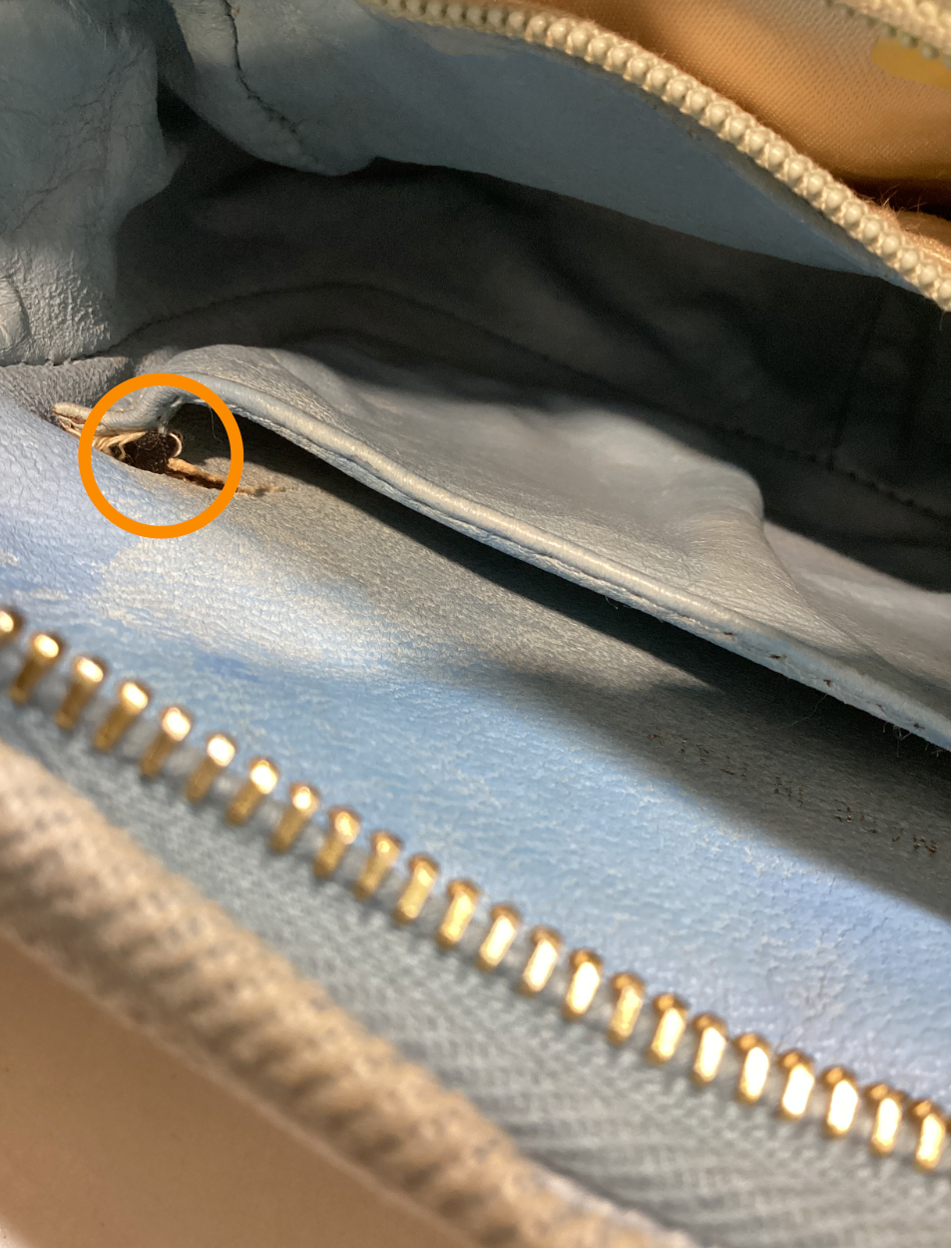CHANEL Sac Camera Denim