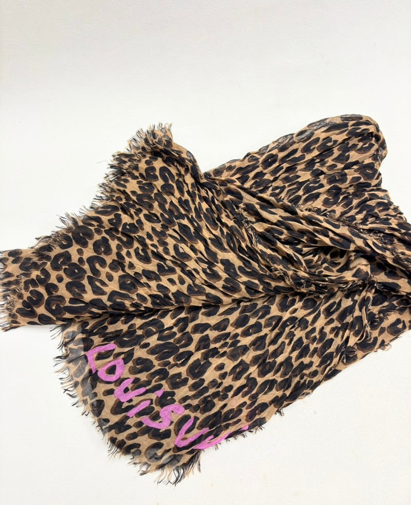LOUIS VUITTON x Stephen Sprouse Foulard