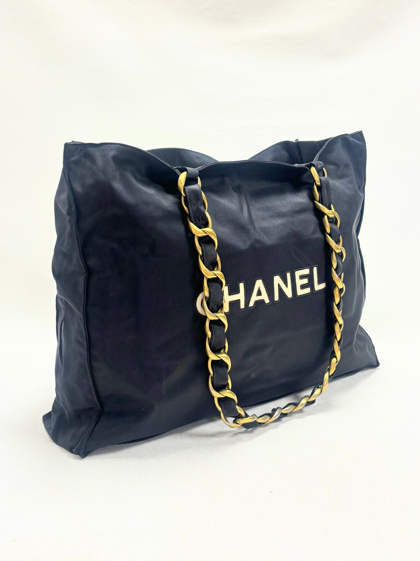 CHANEL Sac cabas Logo