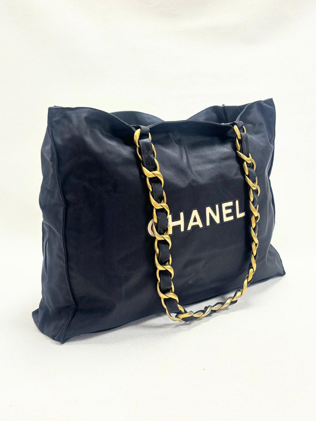 CHANEL Sac Cabas Logo