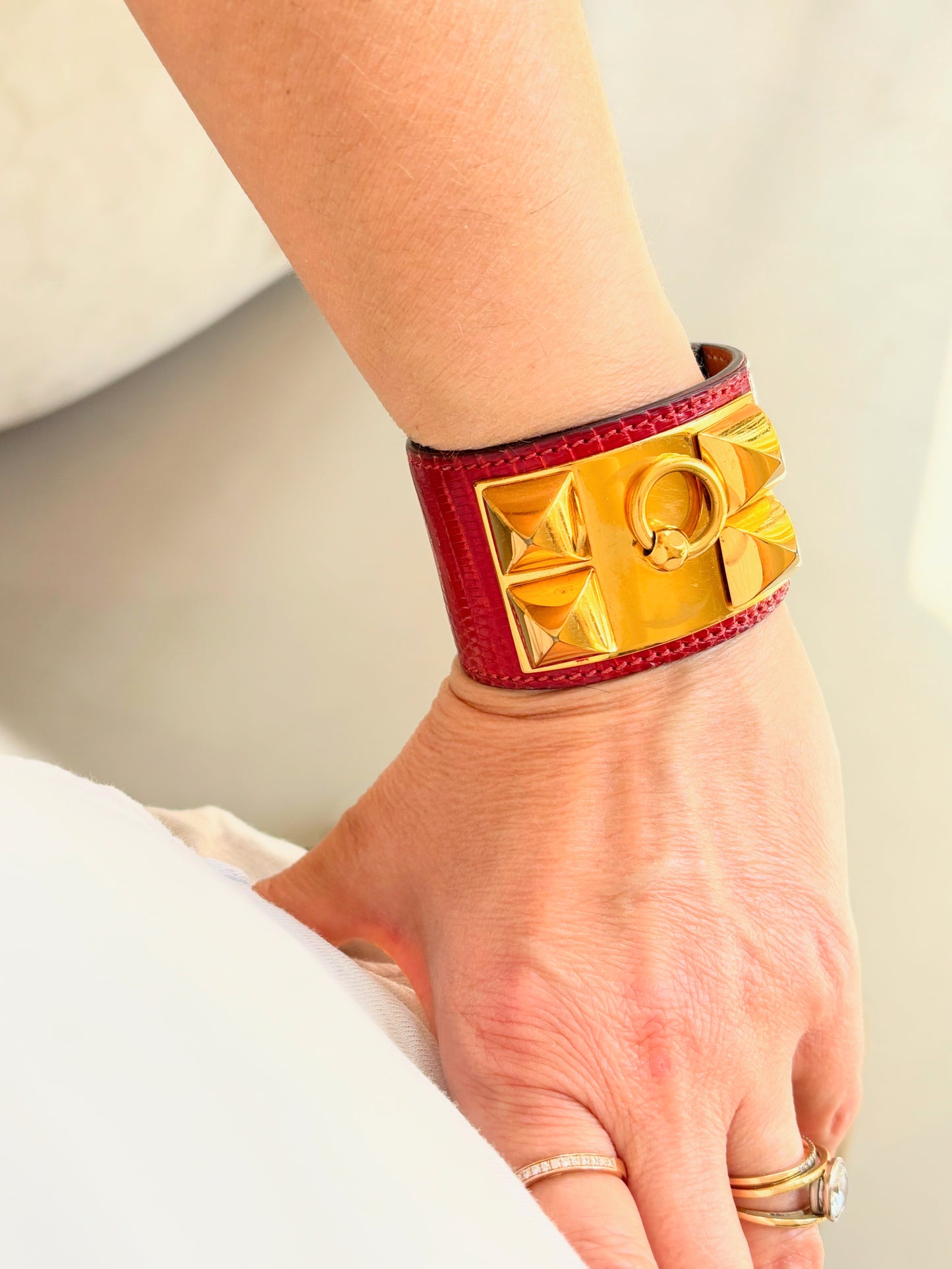 HERMÈS Bracelet Collier de Chien