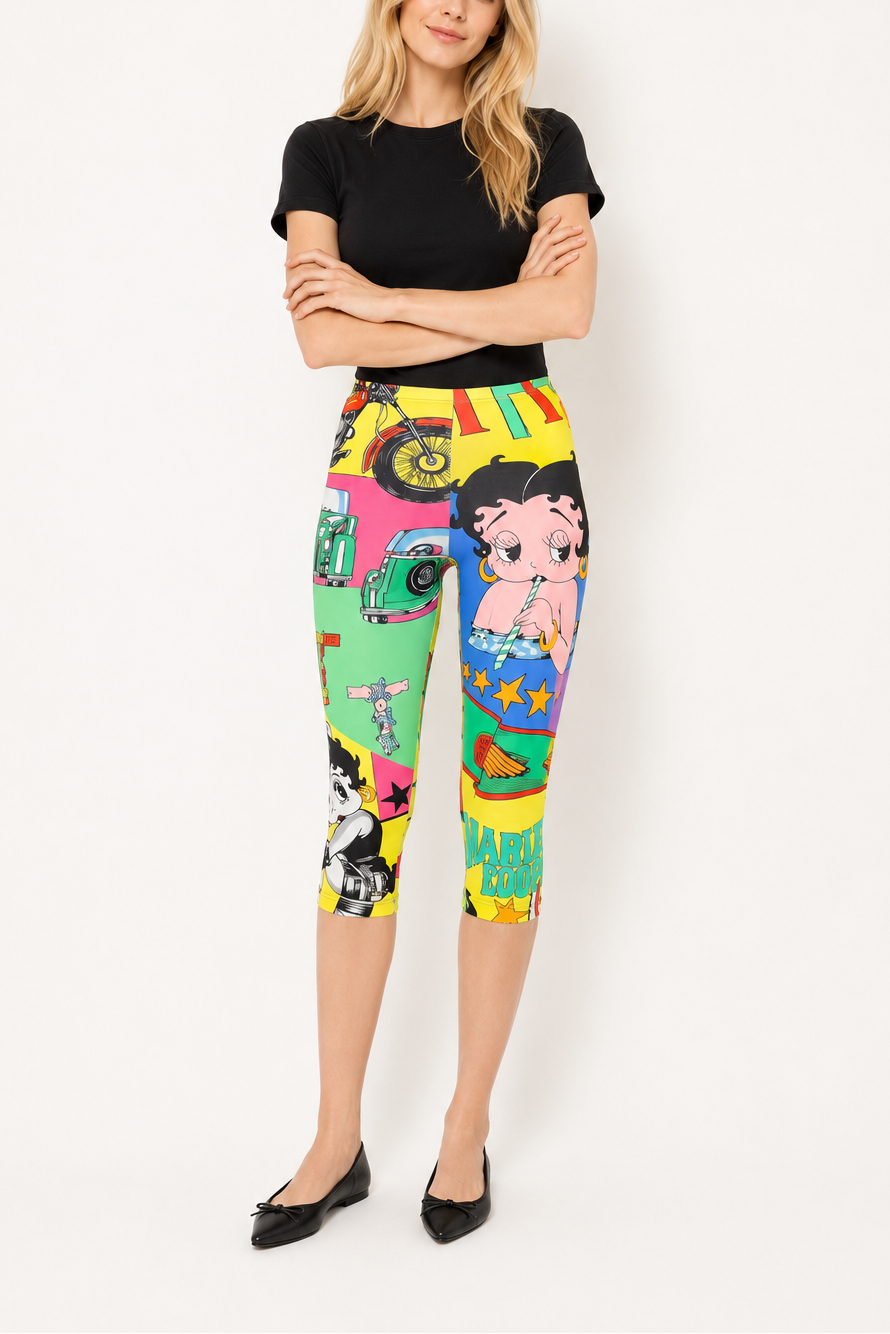 GIANNI VERSACE Legging Betty Boop