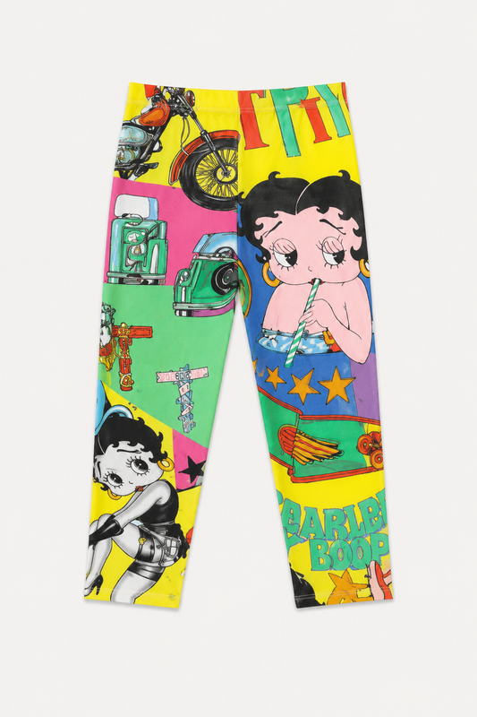 GIANNI VERSACE Legging Betty Boop