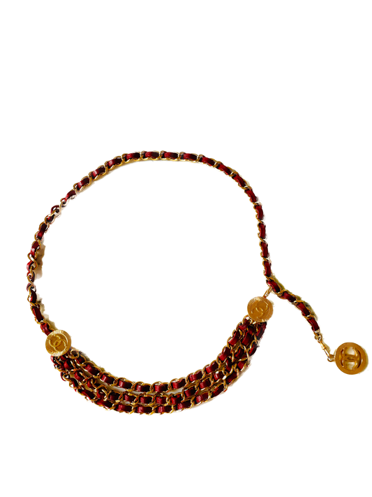 CHANEL Ceinture chaîne 1984