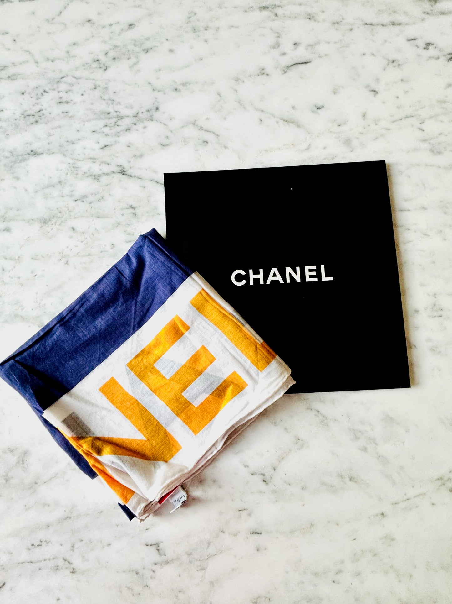 CHANEL Foulard coton