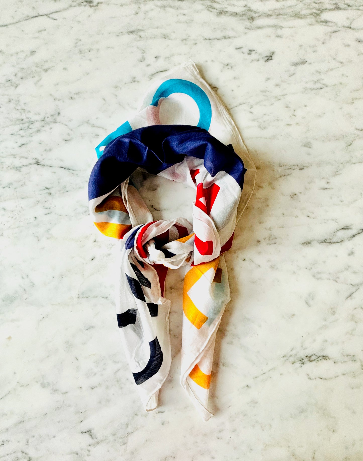 CHANEL Foulard coton