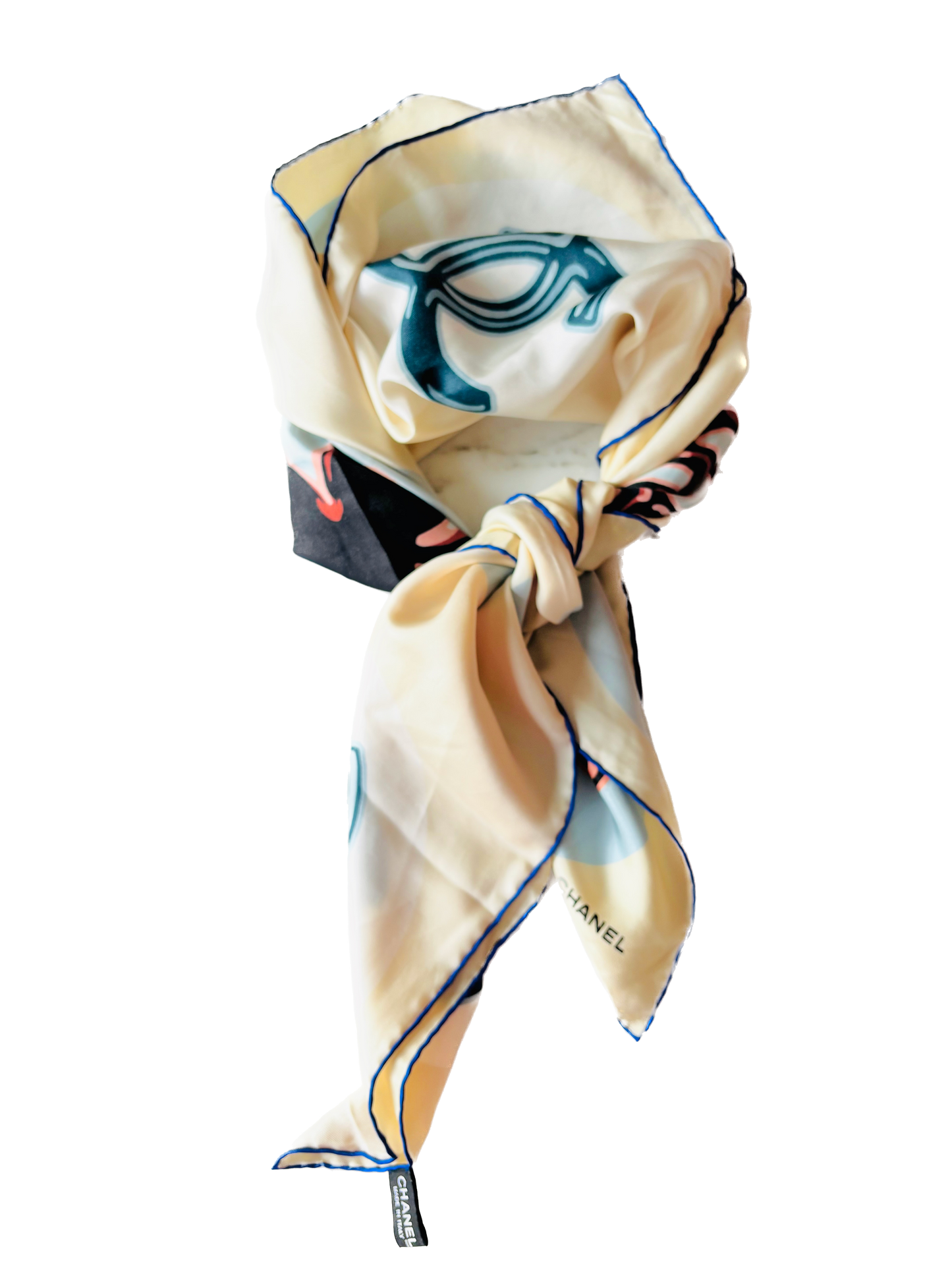 CHANEL Foulard en soie