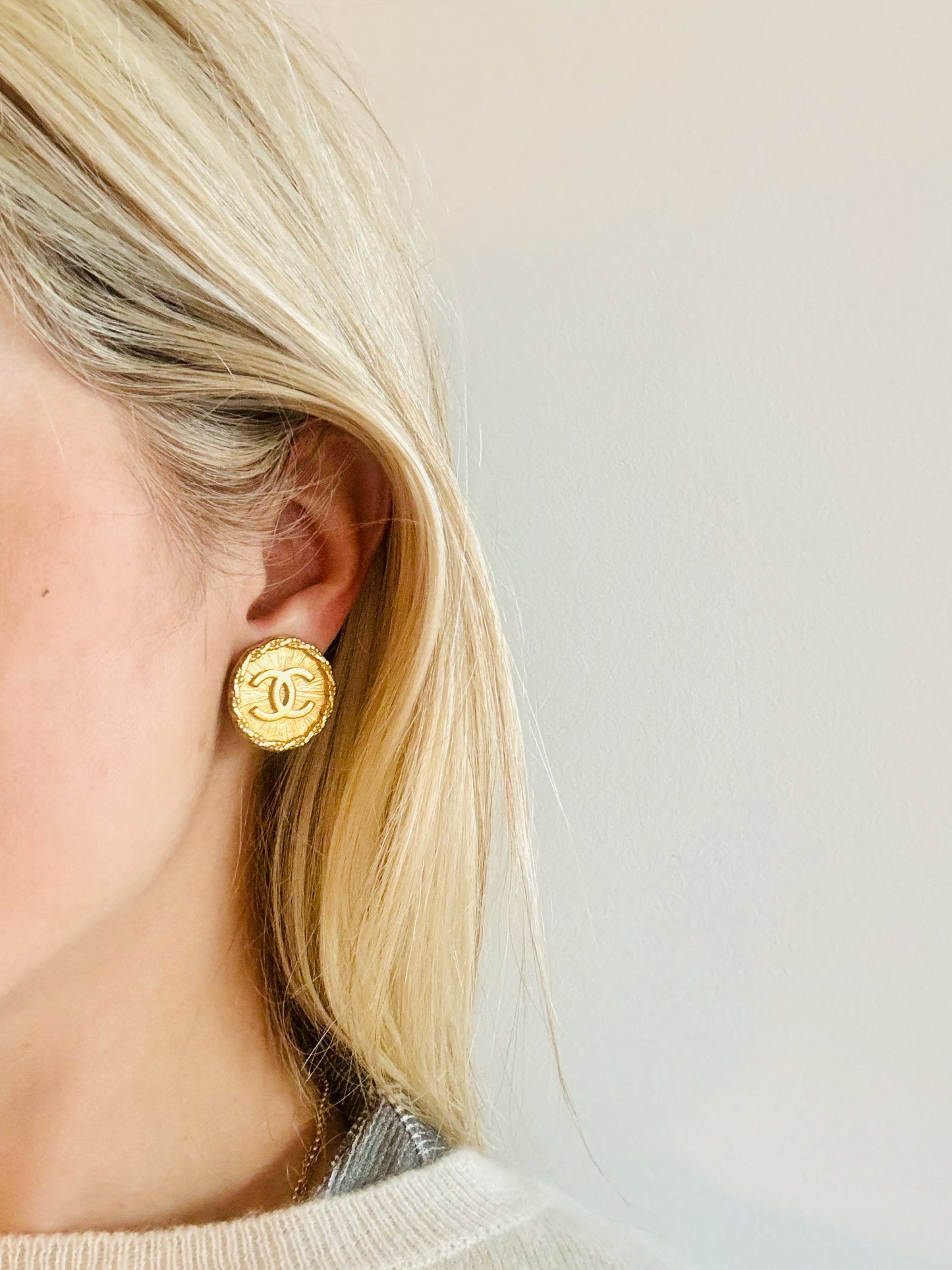 CHANEL Boucles d’oreilles 1995