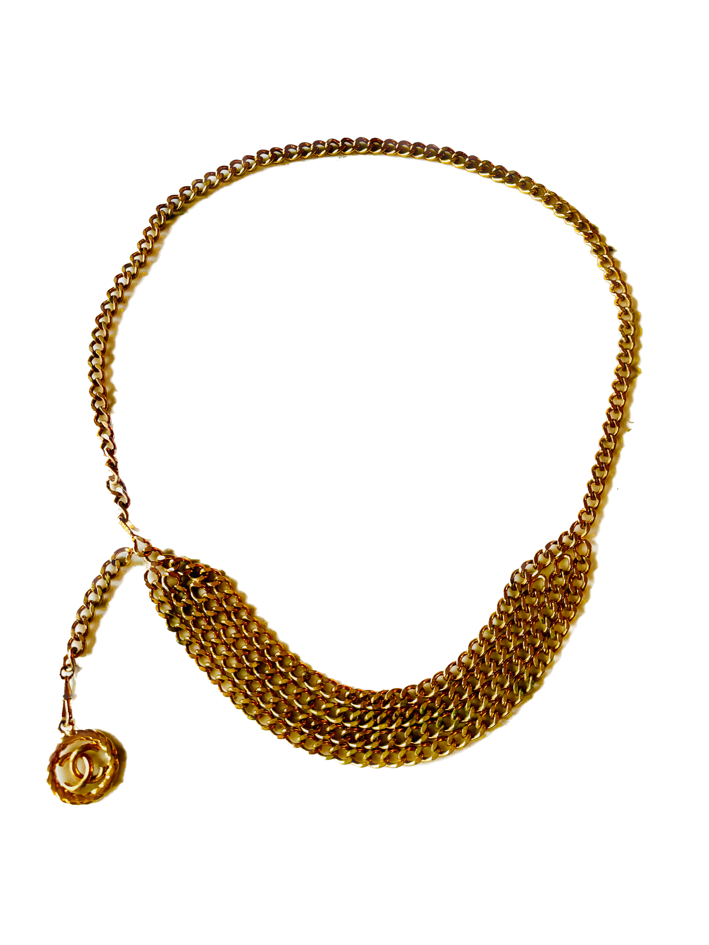 CHANEL Ceinture triple chaîne