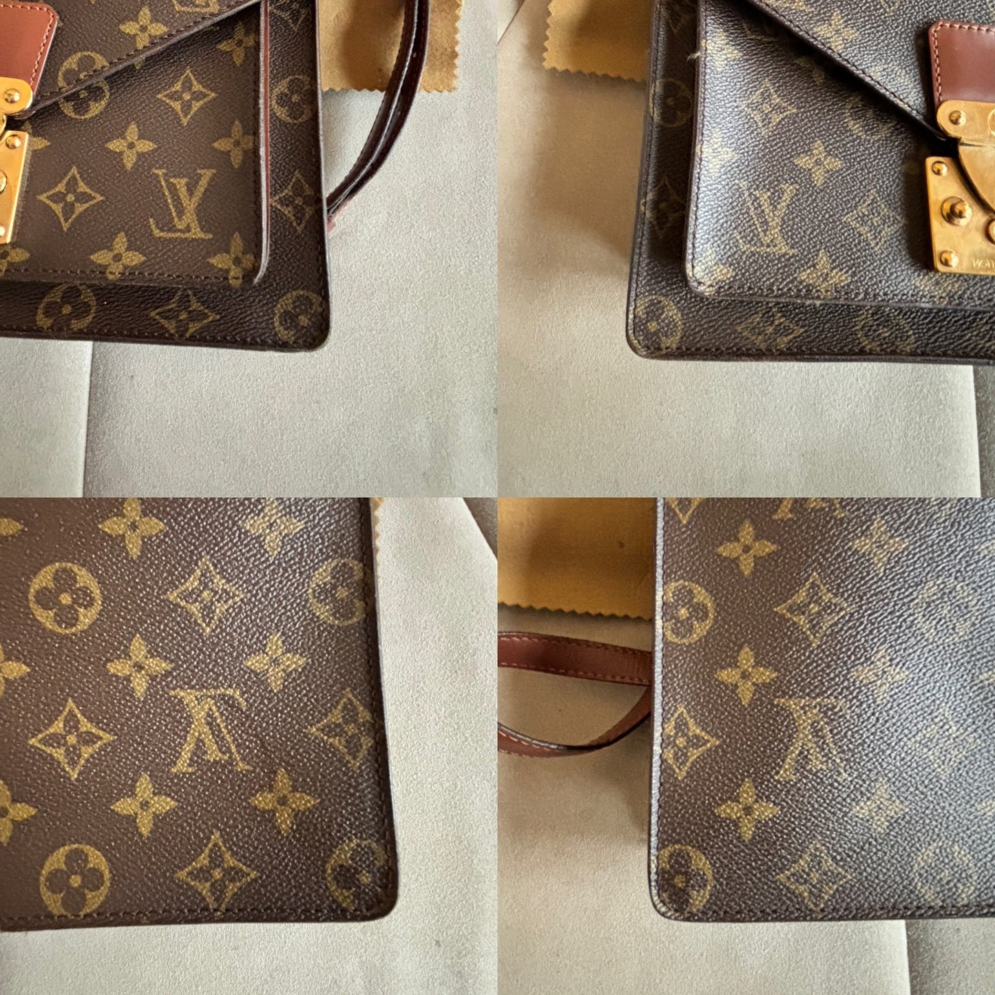 LOUIS VUITTON Sac Monceau