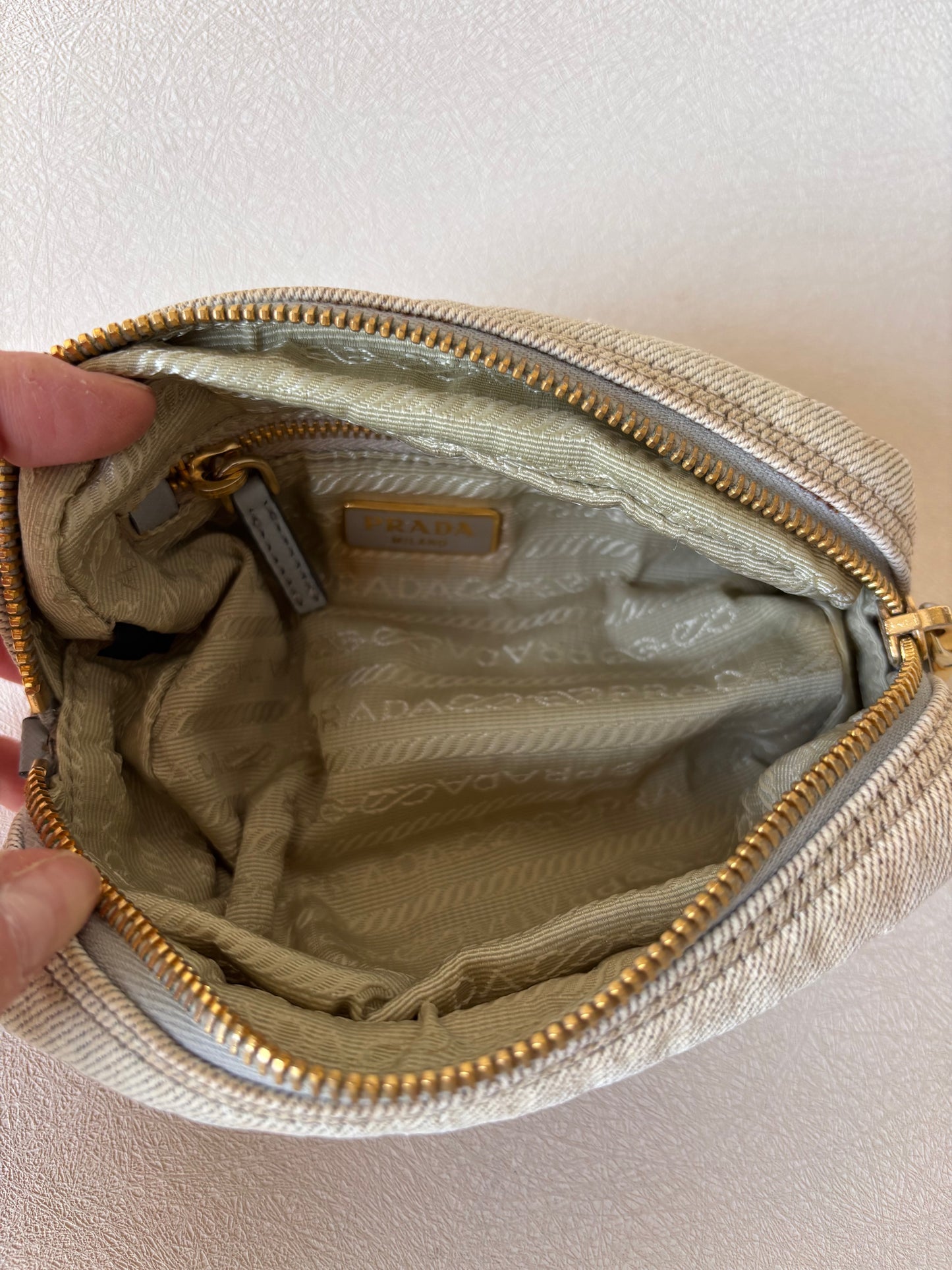 PRADA Pochette Denim