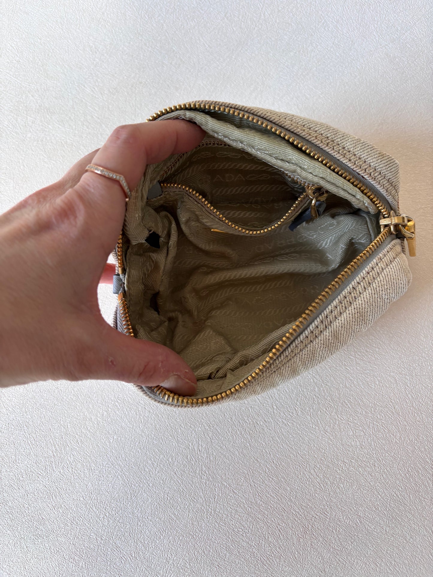 PRADA Pochette Denim