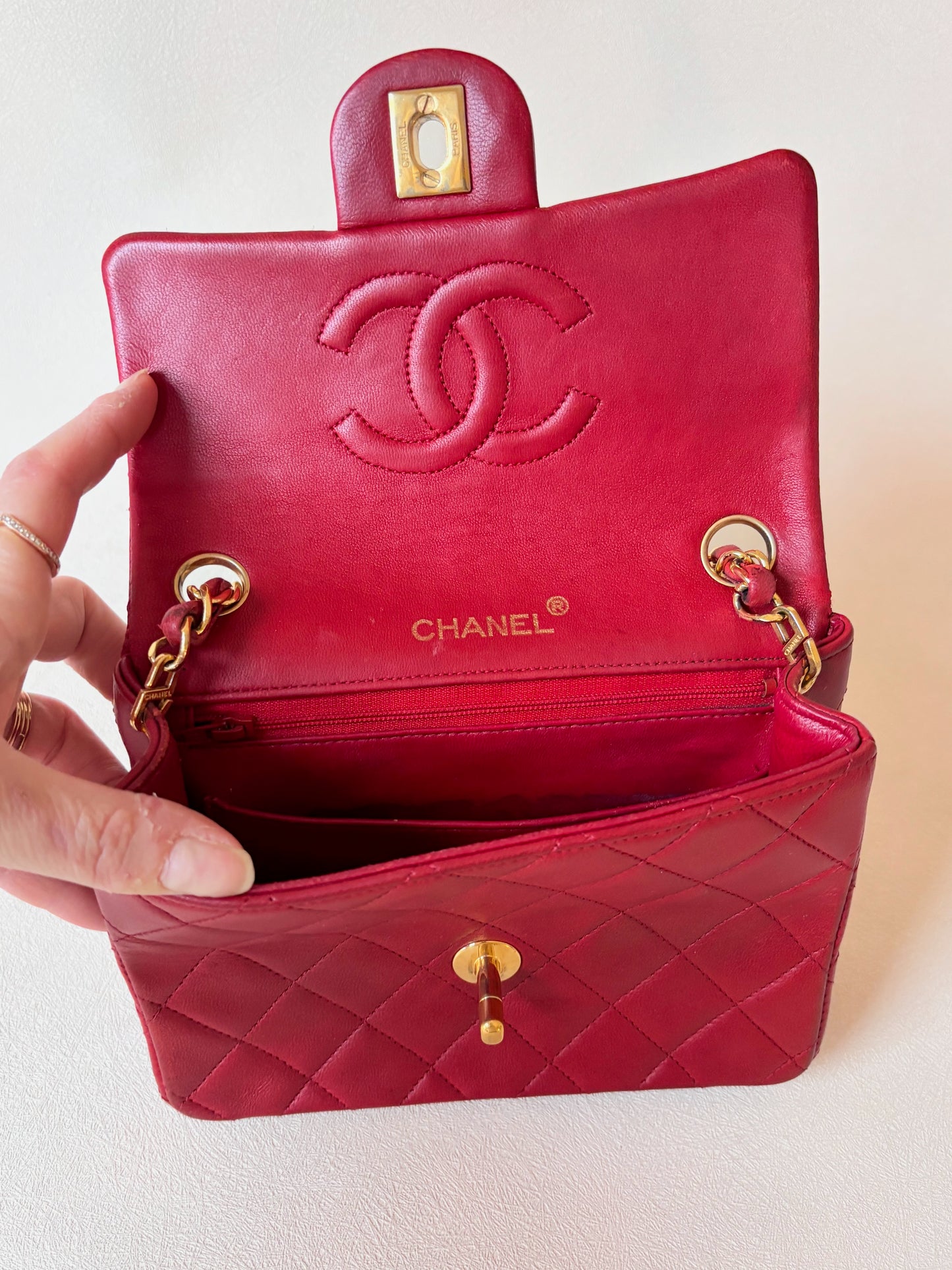 CHANEL Sac Timeless Mini-Square