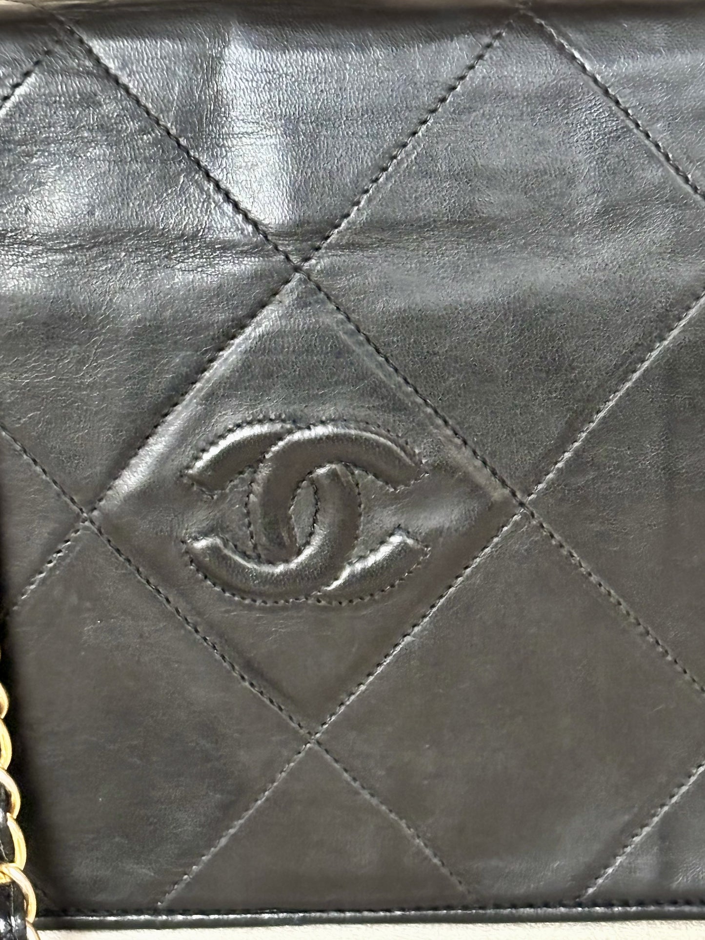 CHANEL Sac en cuir