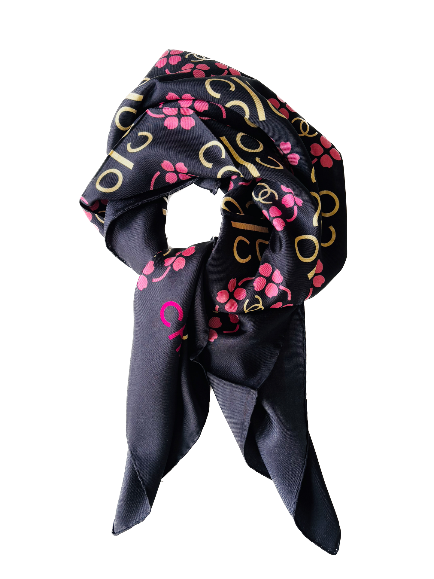 CHANEL Foulard en soie