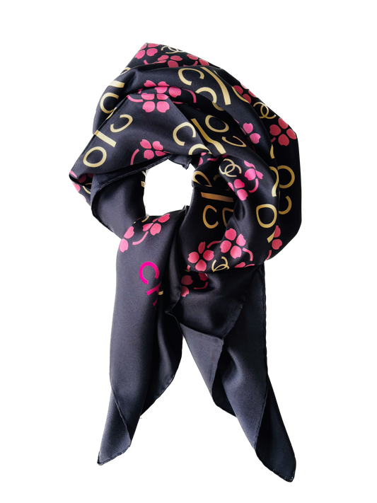 CHANEL Foulard en soie