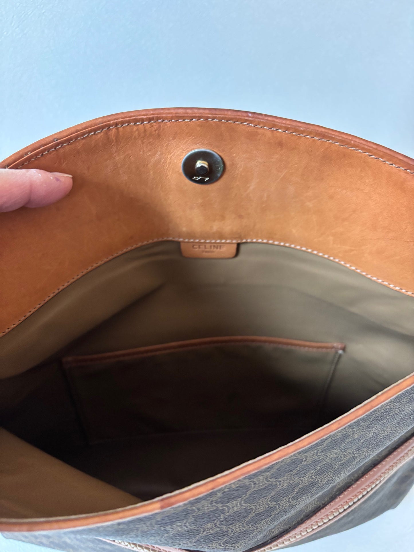 CÉLINE Sac pochette Triomphe