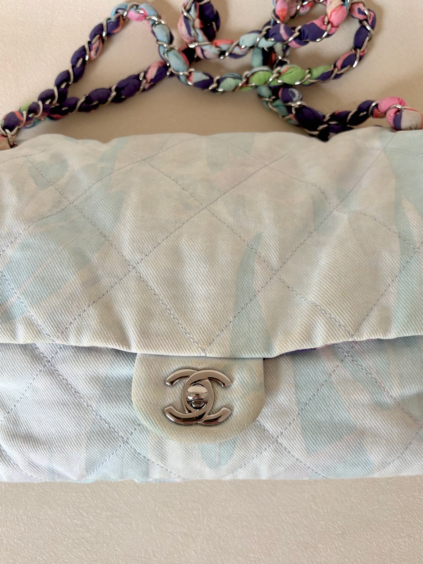 CHANEL Sac timeless denim