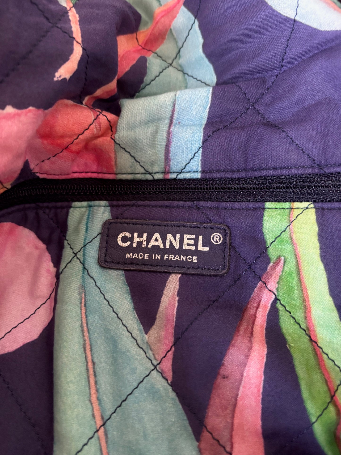 CHANEL Sac timeless denim