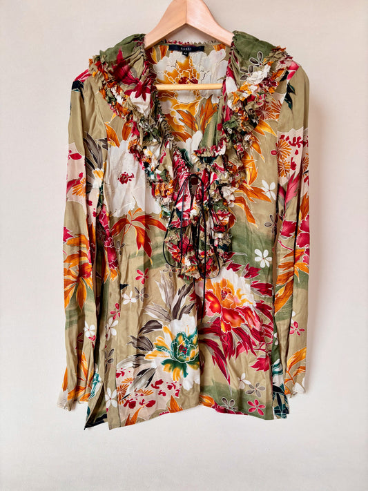 GUCCI Blouse à volants 2003