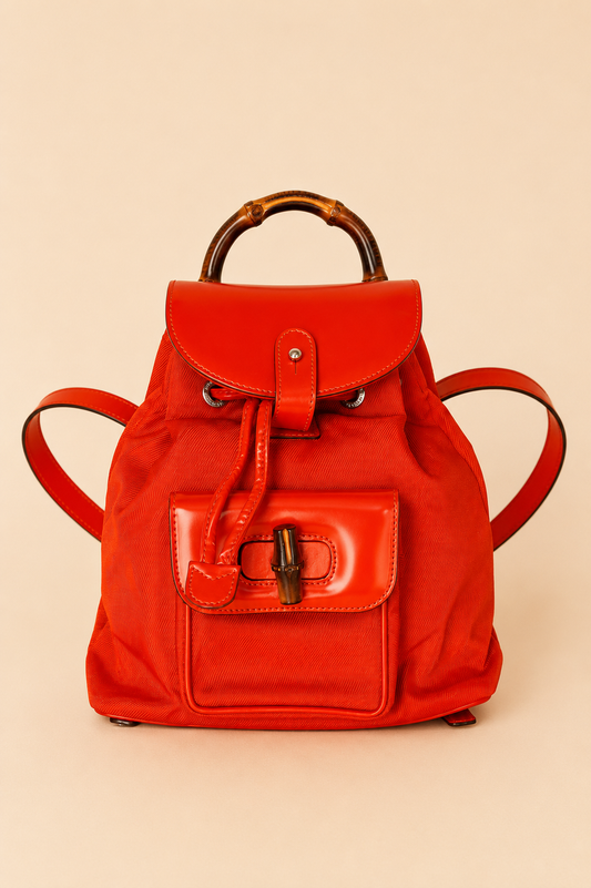 GUCCI Sac à dos Bambou
