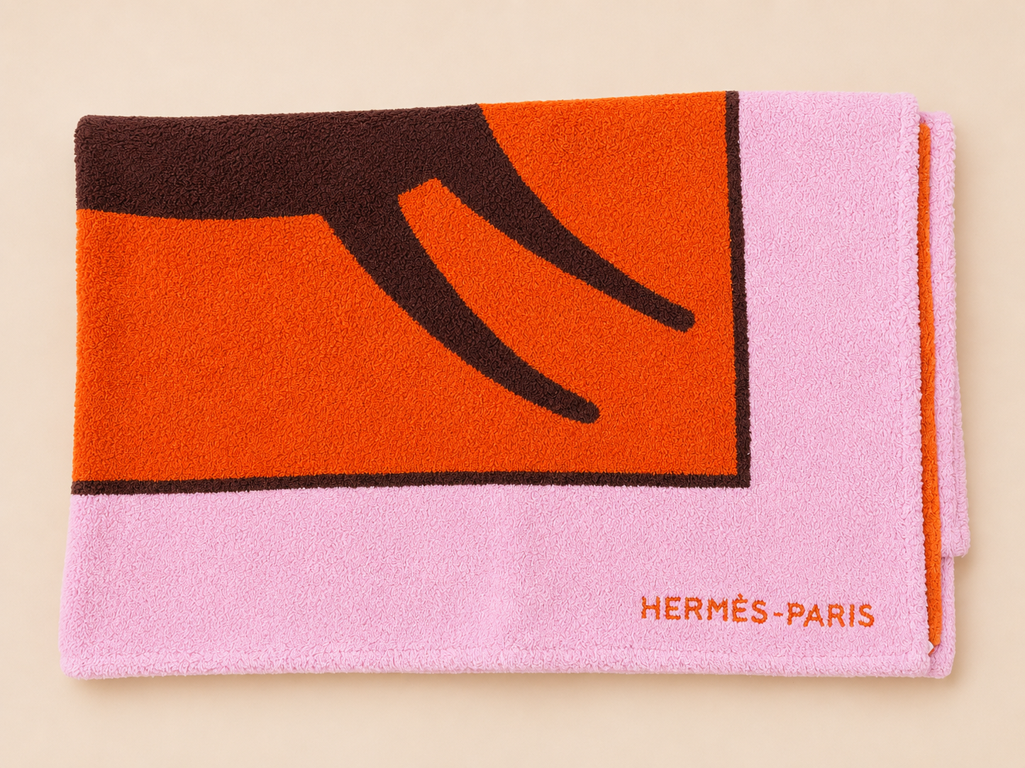 HERMÈS Drap de plage