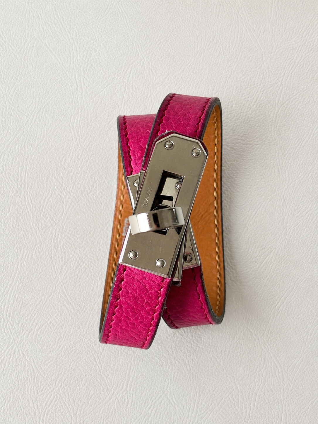 HERMÈS Bracelet Kelly double tour