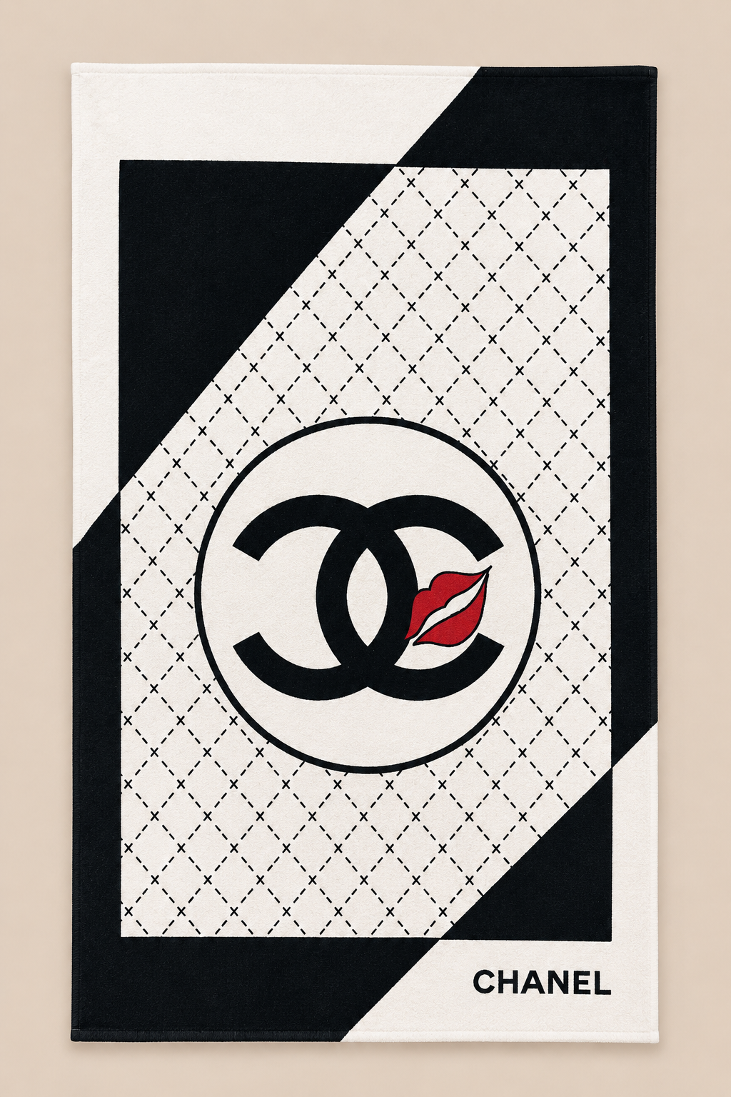 CHANEL Drap de bain