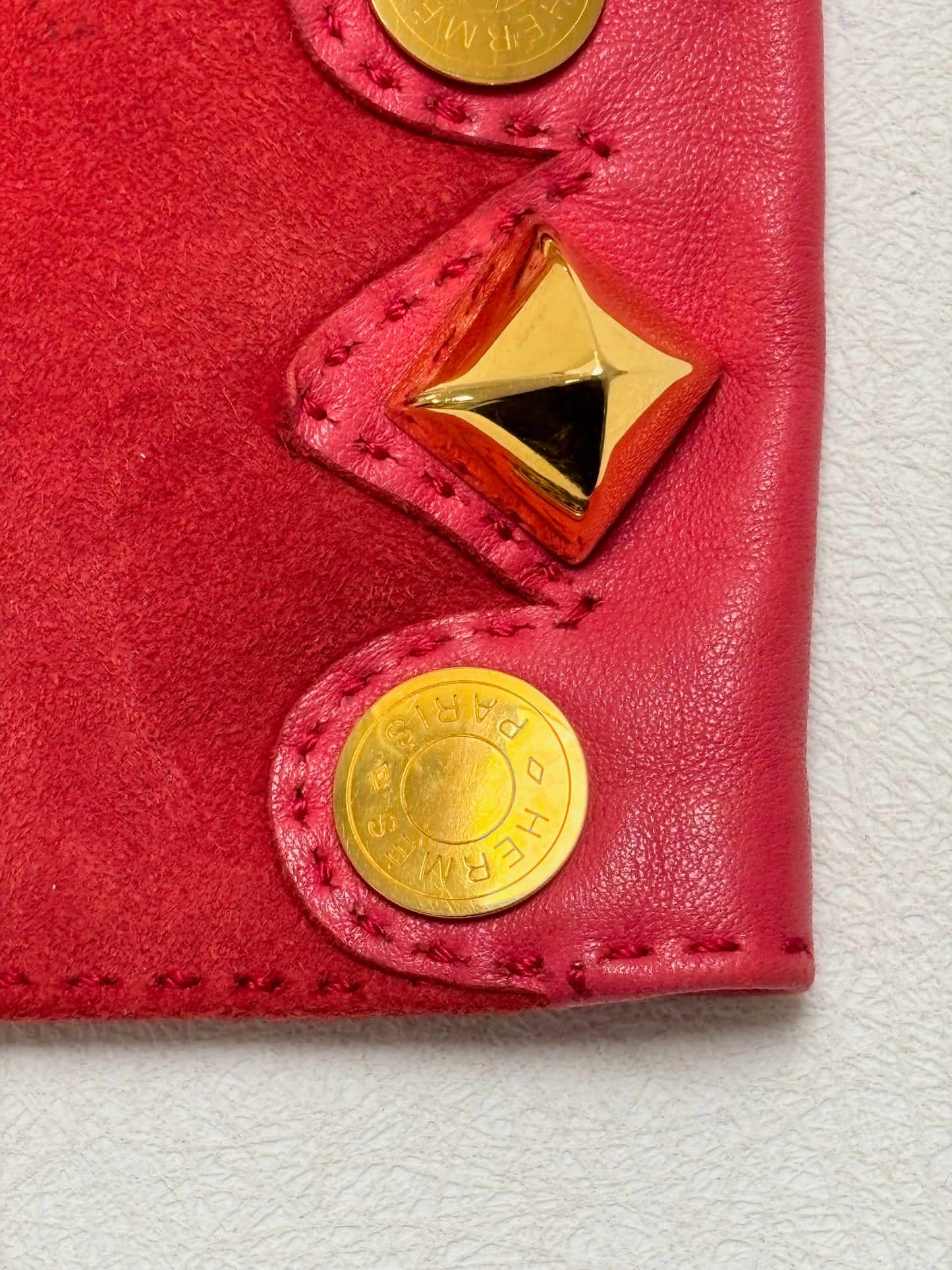 Gants en cuir HERMÈS Médor