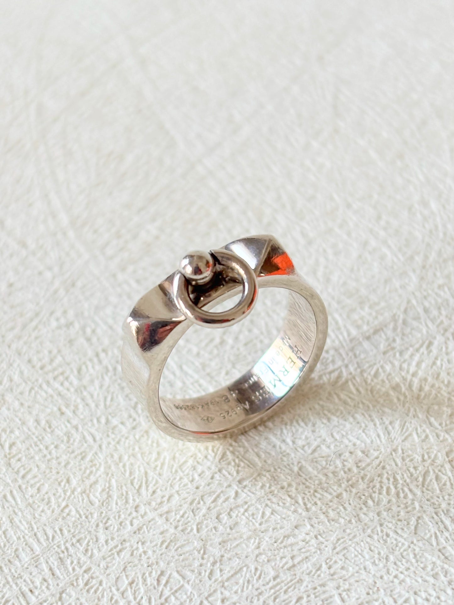 HERMÈS Bague Collier de chien