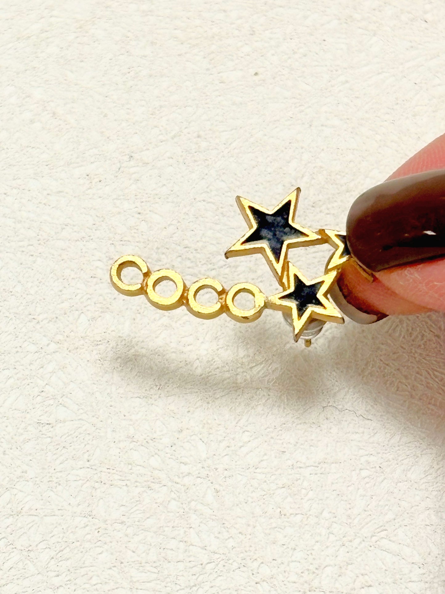 CHANEL Boucles d'oreilles Etoiles