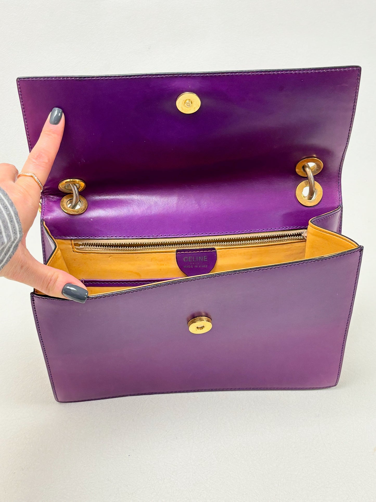 CÉLINE Sac Gourmette Vintage