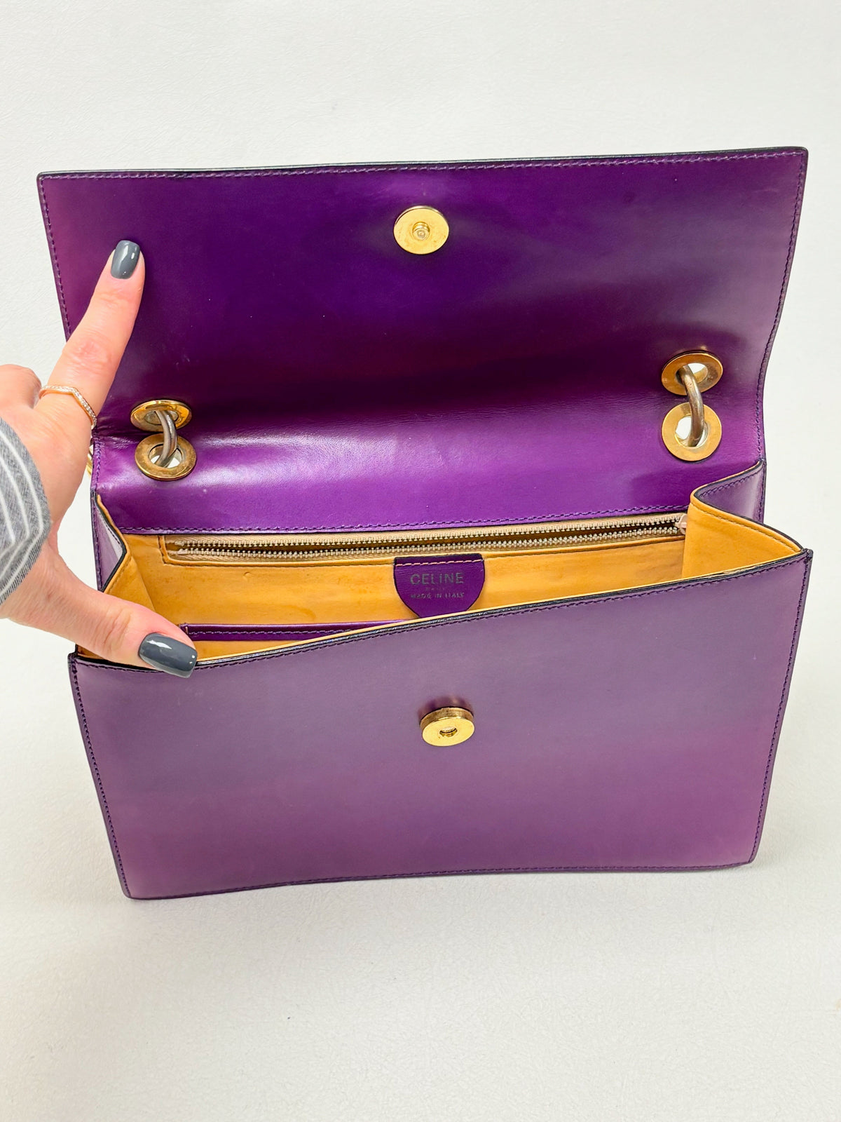 CÉLINE Sac Gourmette Vintage