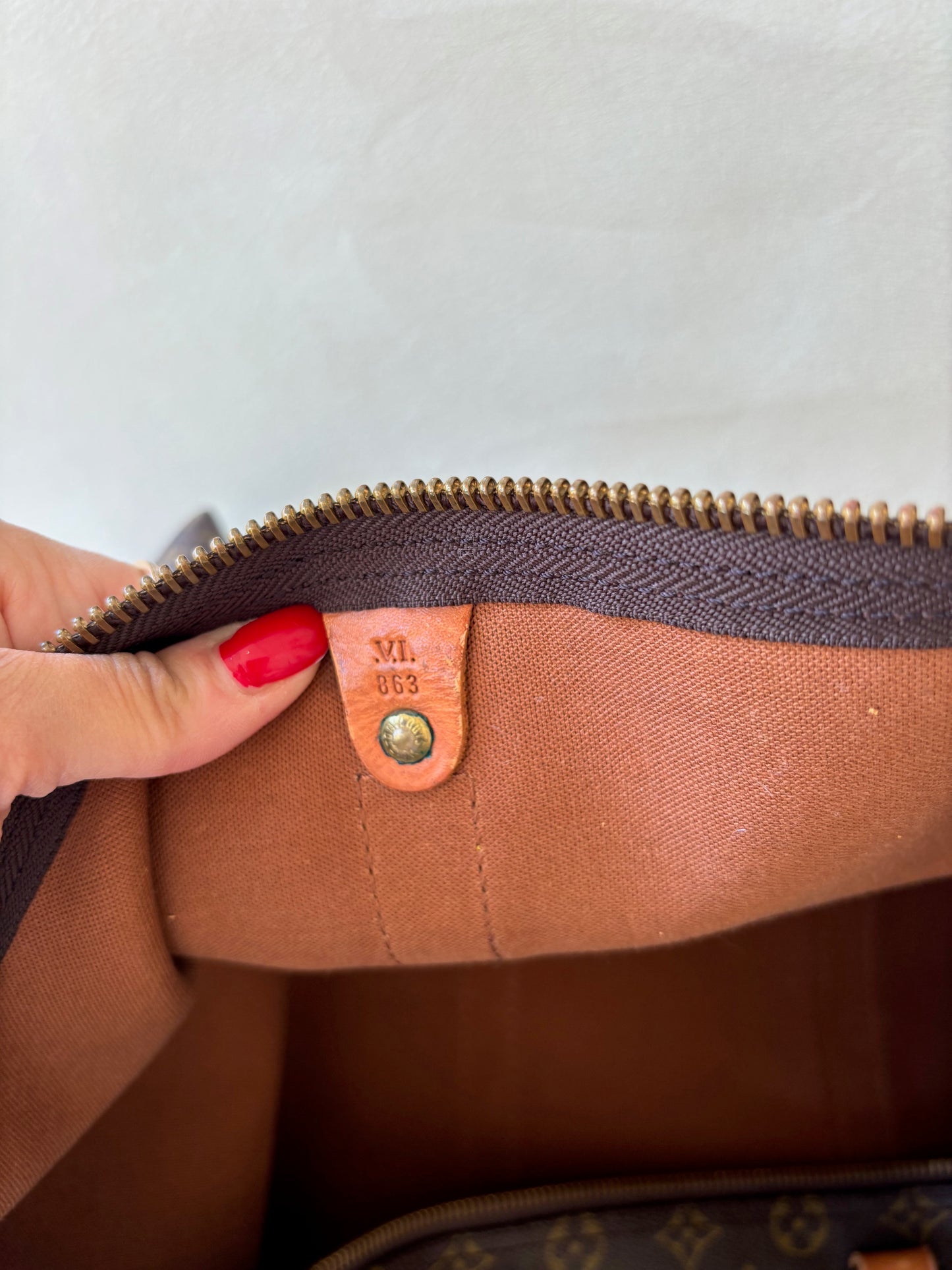 LOUIS VUITTON Sac Keepall 60 Bandoulière