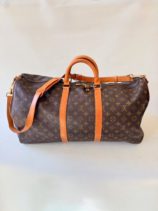 LOUIS VUITTON Sac Keepall 60 Bandoulière