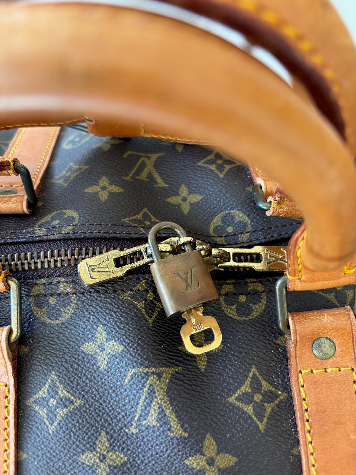LOUIS VUITTON Sac Keepall 60 Bandoulière