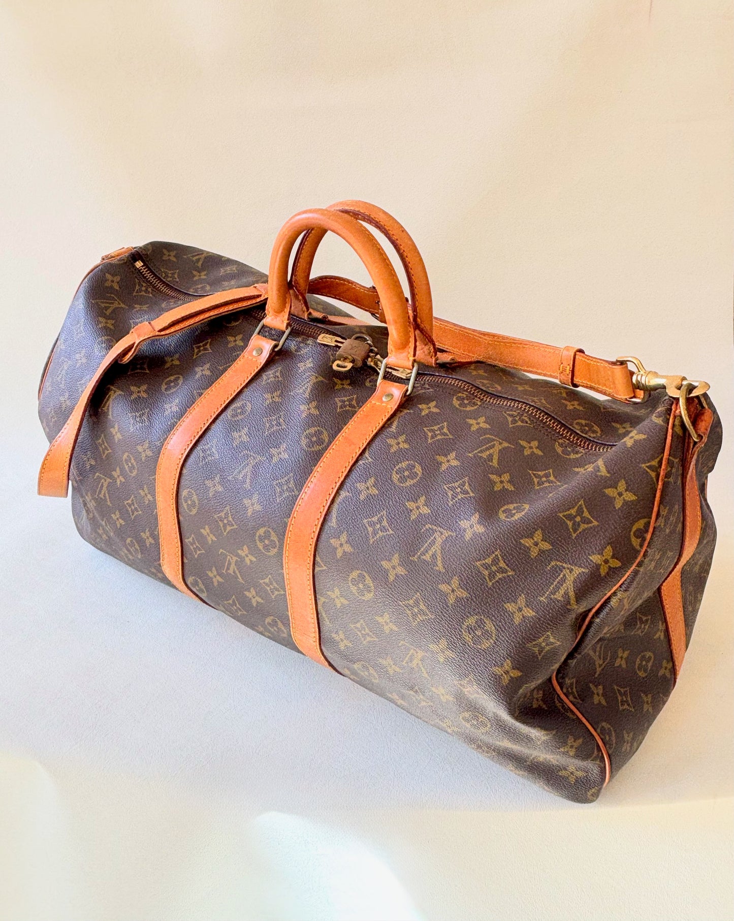 LOUIS VUITTON Sac Keepall 60 Bandoulière