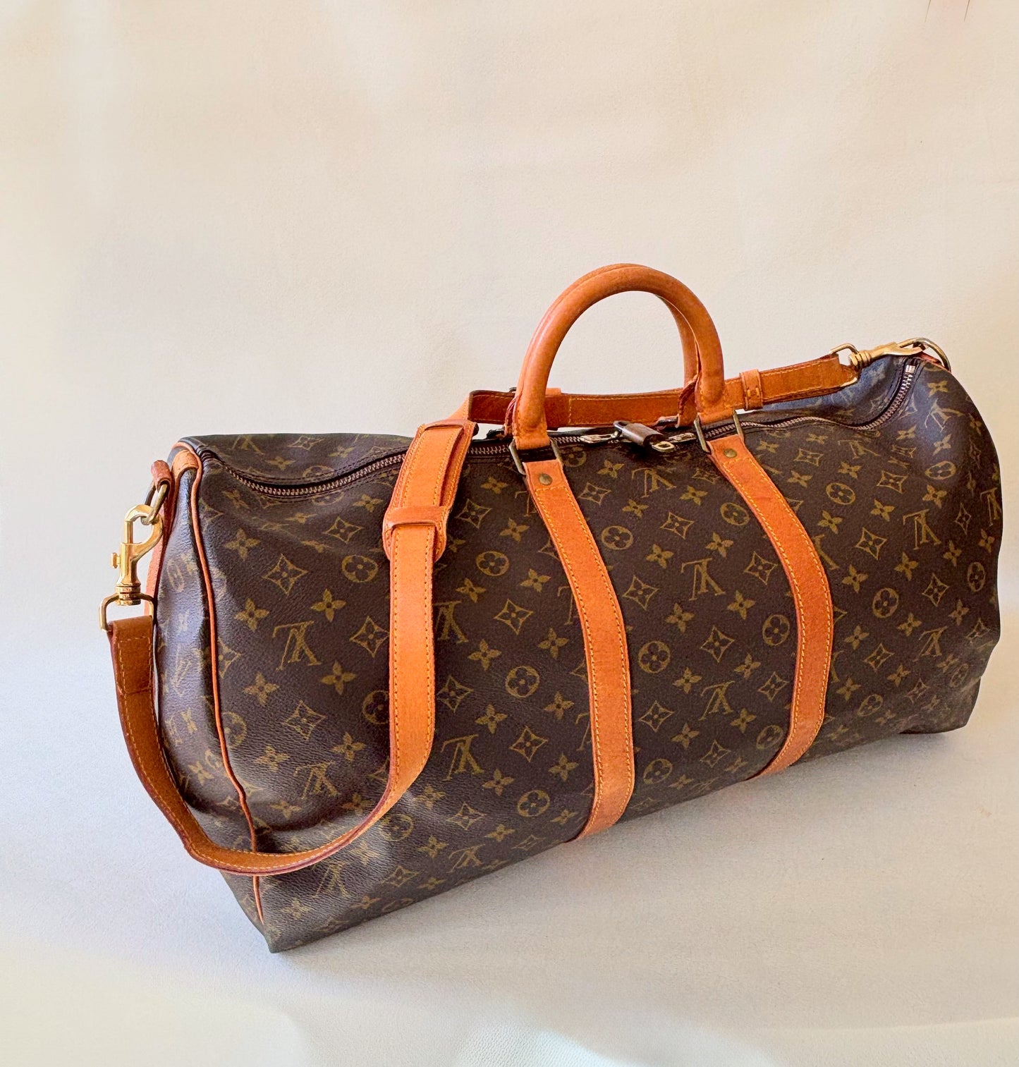 LOUIS VUITTON Sac Keepall 60 Bandoulière