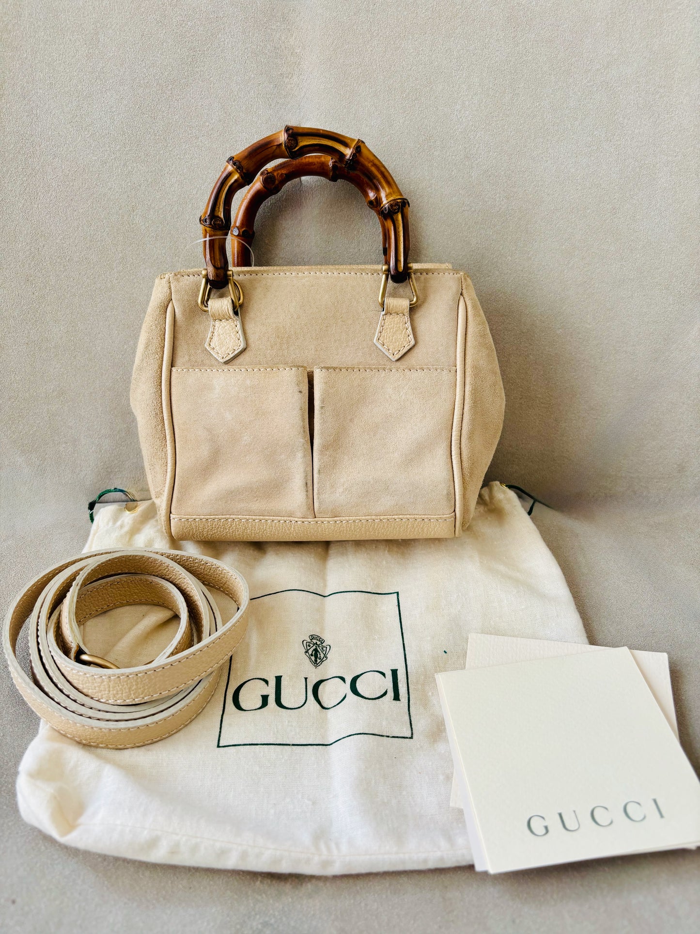 GUCCI Mini-sac bambou
