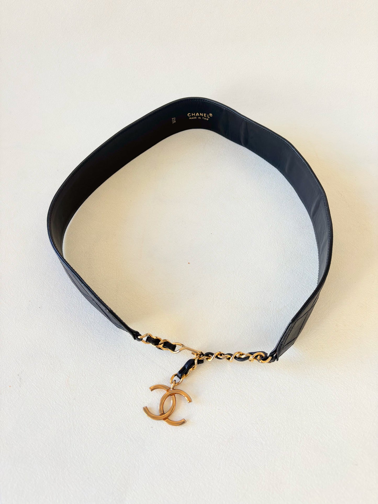 CHANEL Ceinture cuir