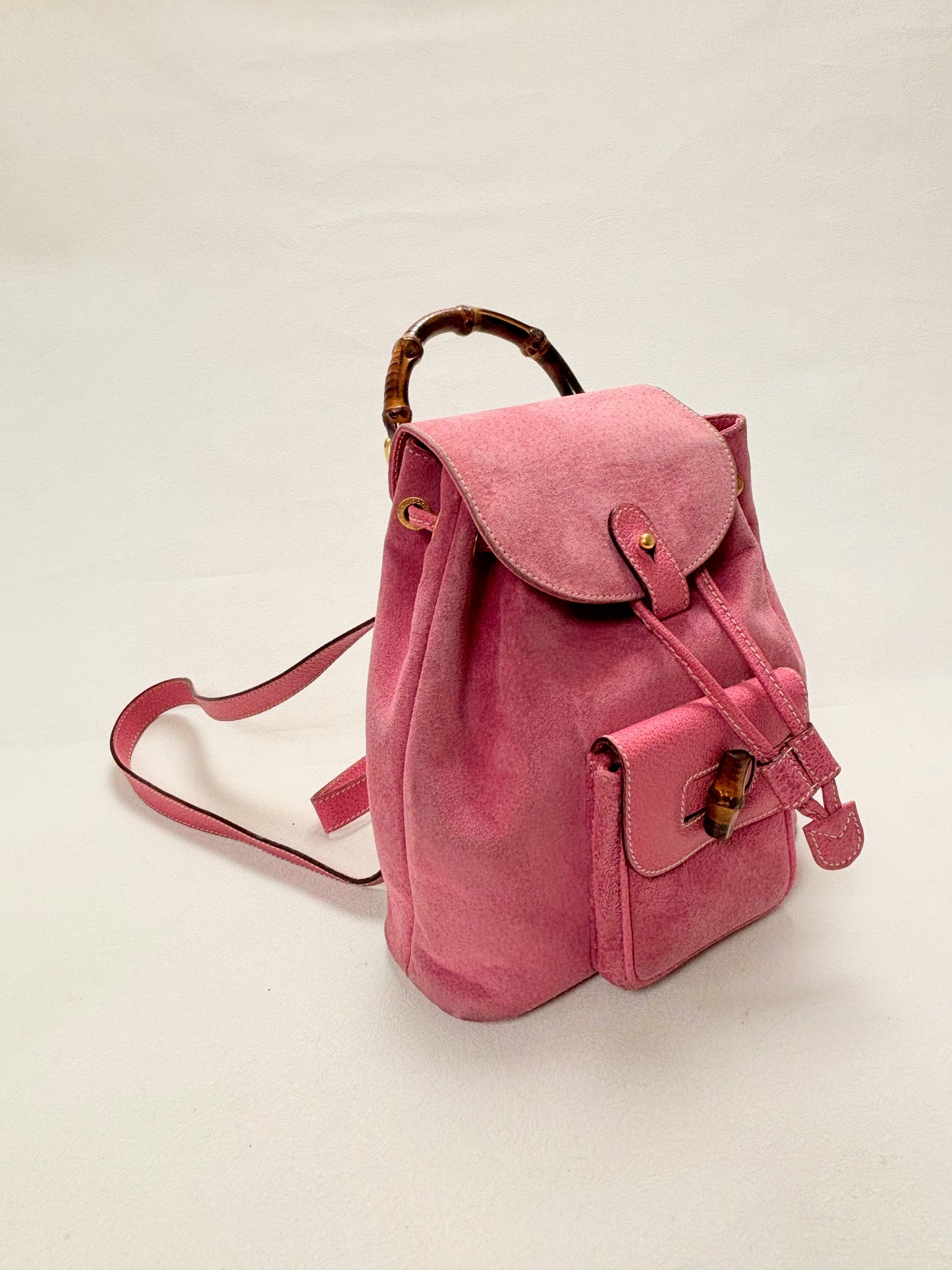 GUCCI Sac à dos bambou