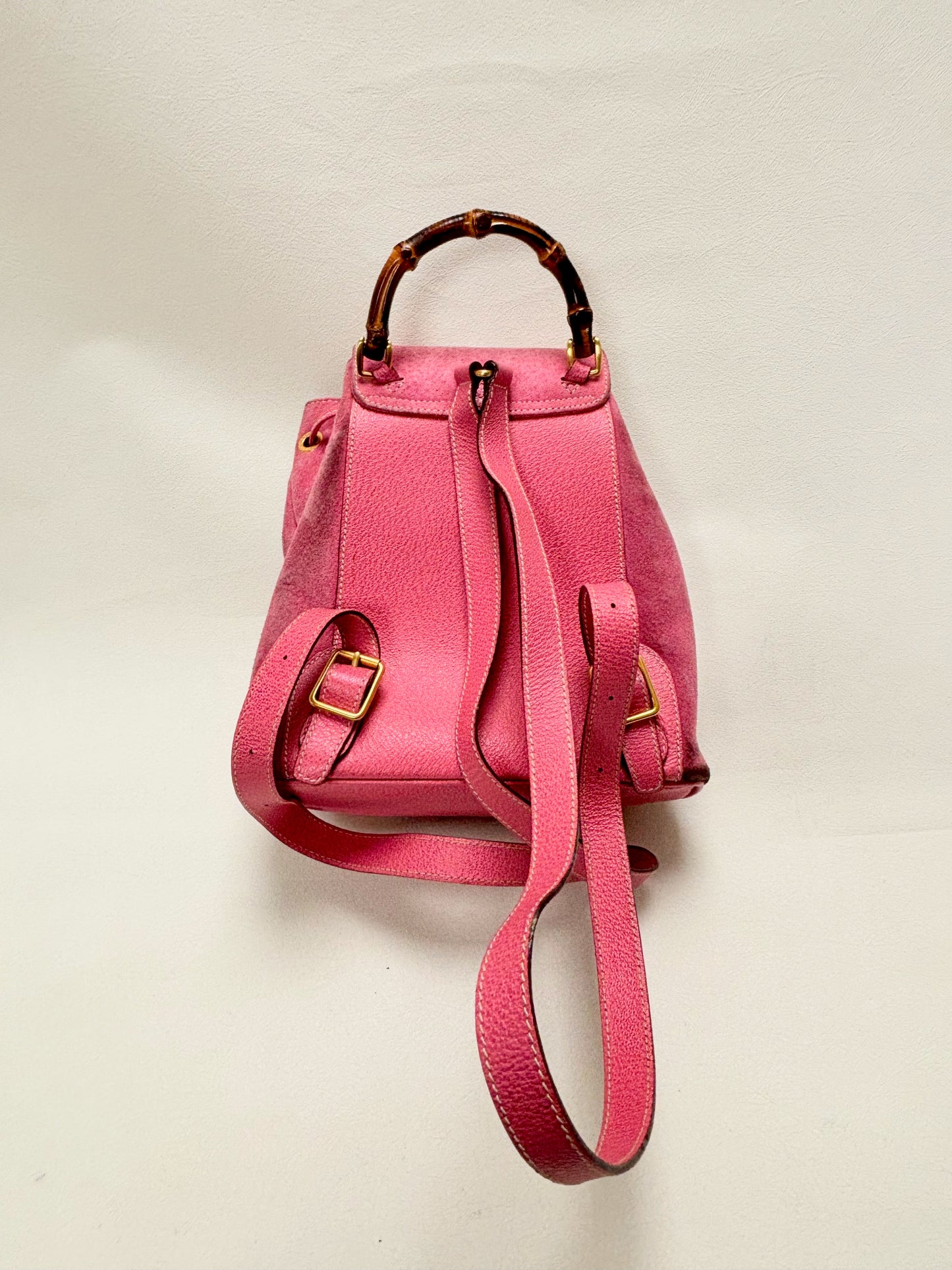 GUCCI Sac à dos bambou