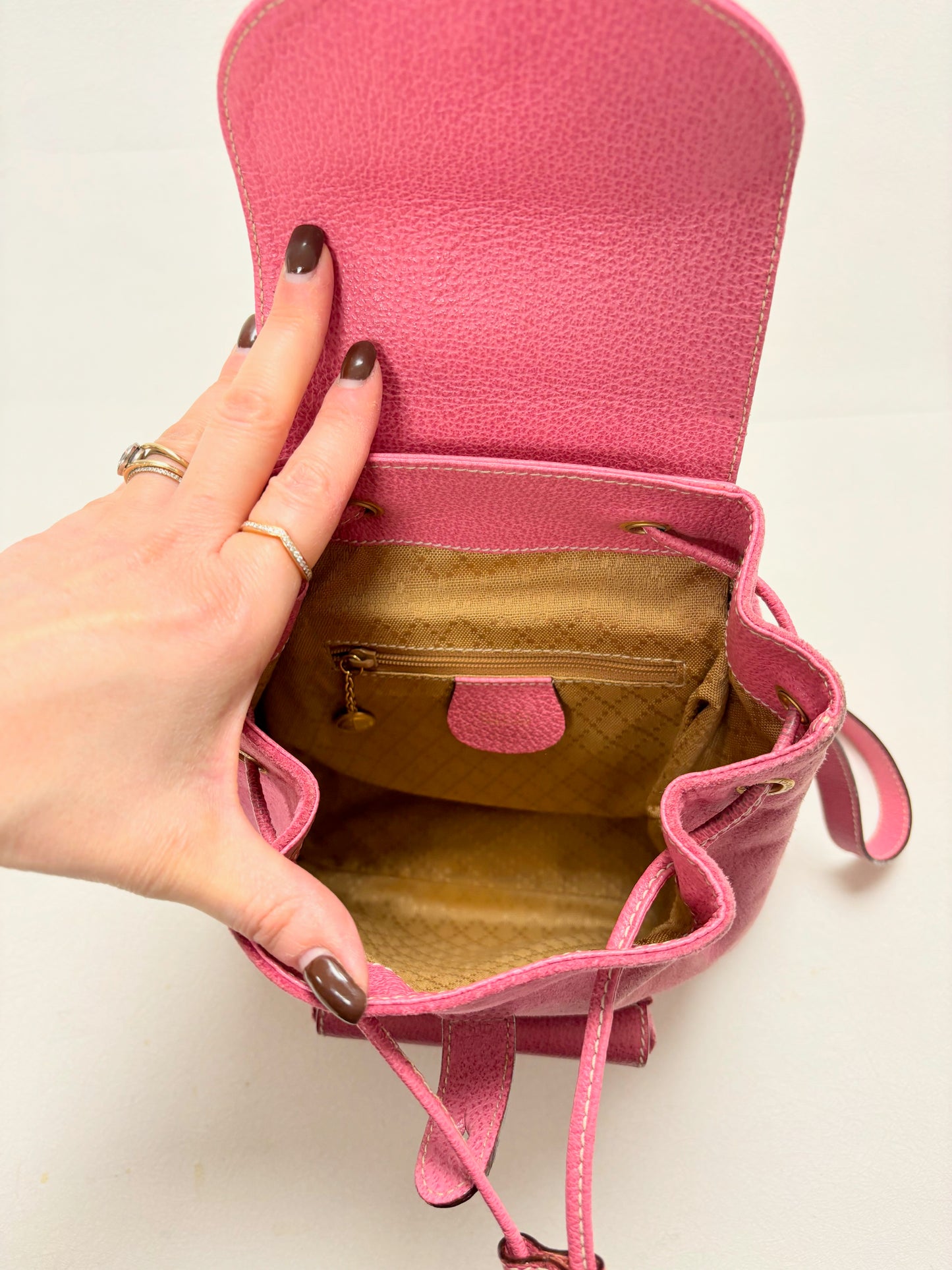 GUCCI Sac à dos bambou