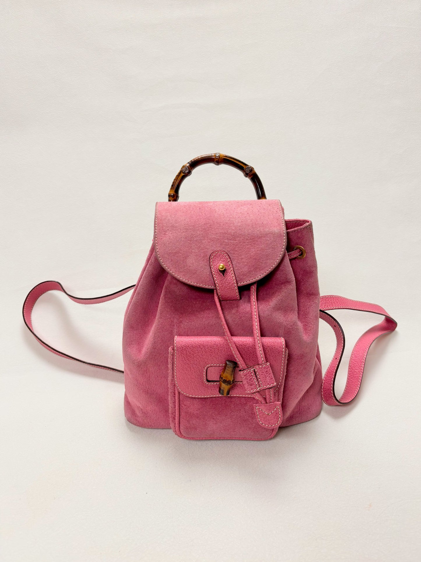 GUCCI Sac à dos bambou