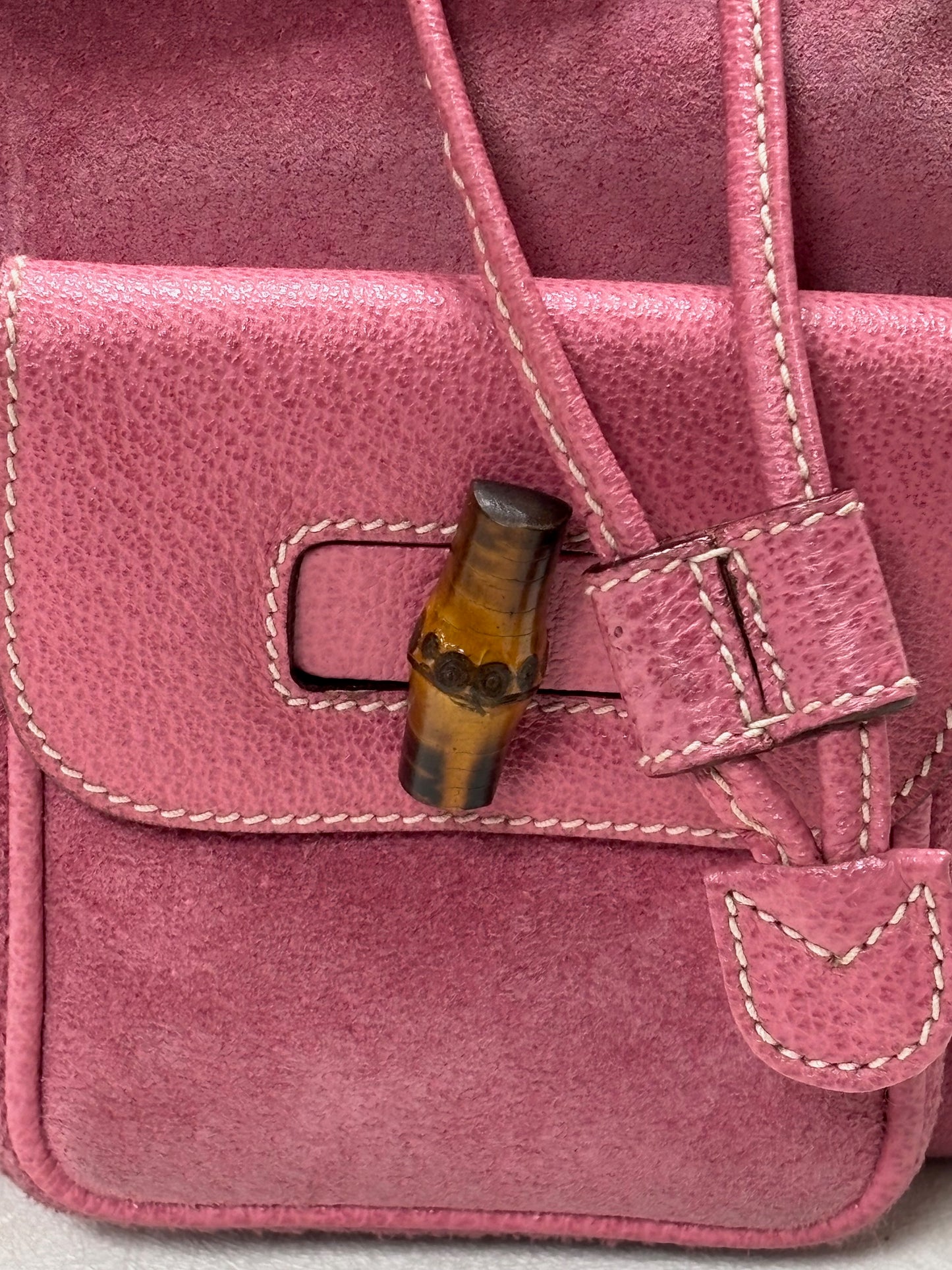 GUCCI Sac à dos bambou