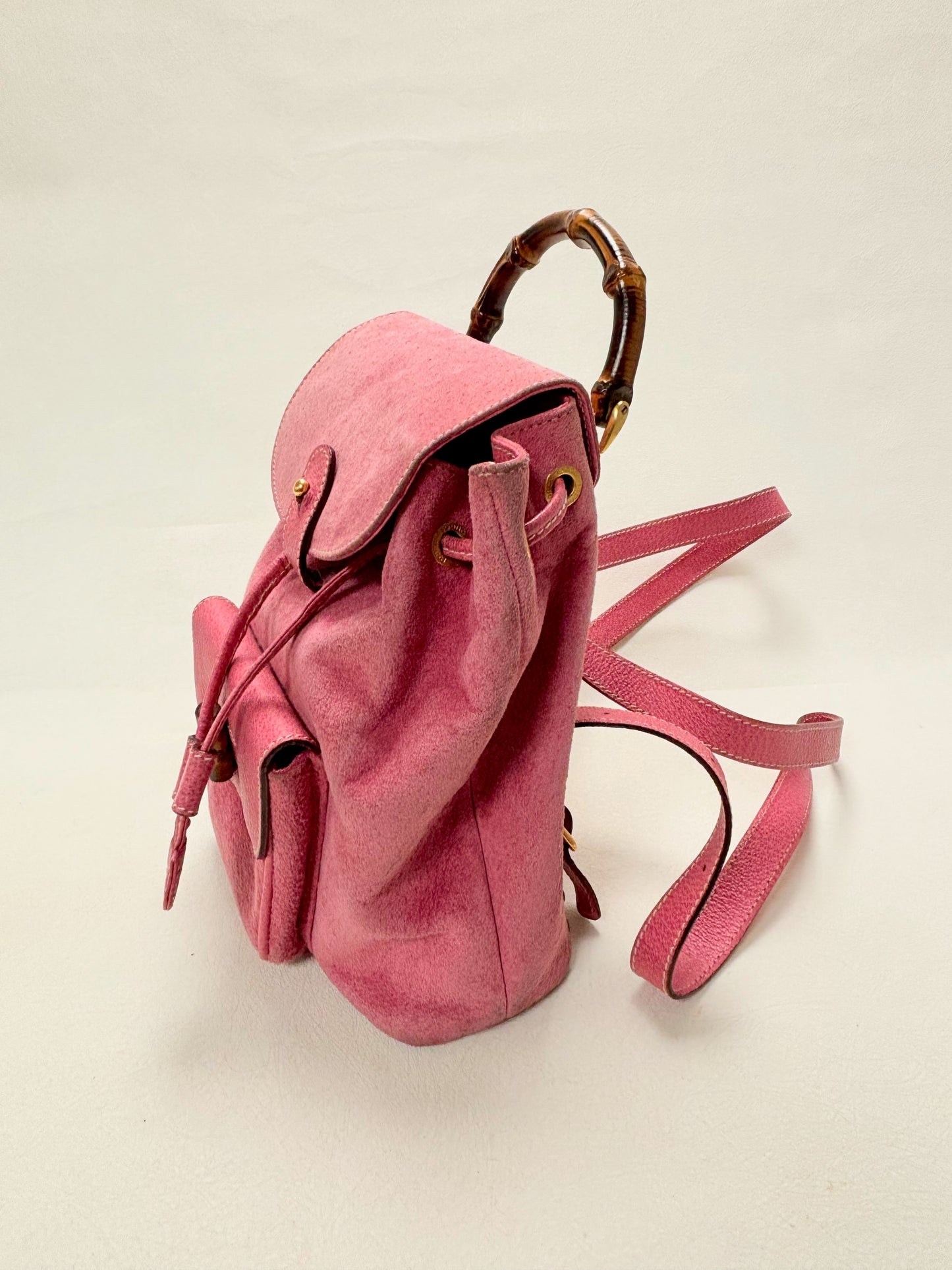 GUCCI Sac à dos bambou