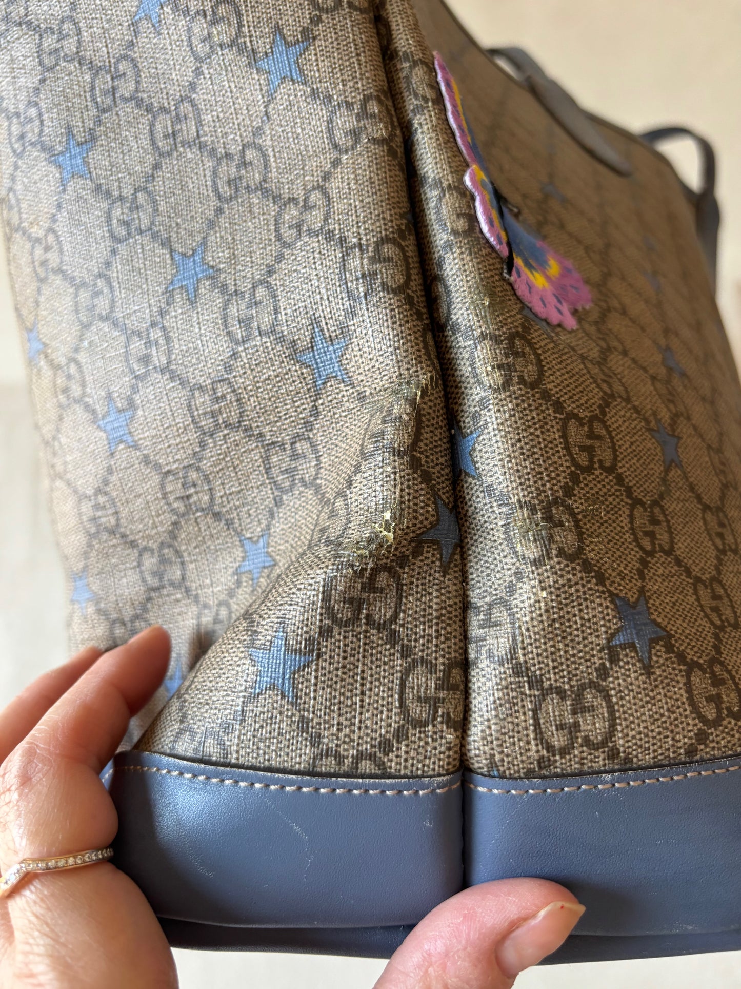 GUCCI Sac cabas monogramme