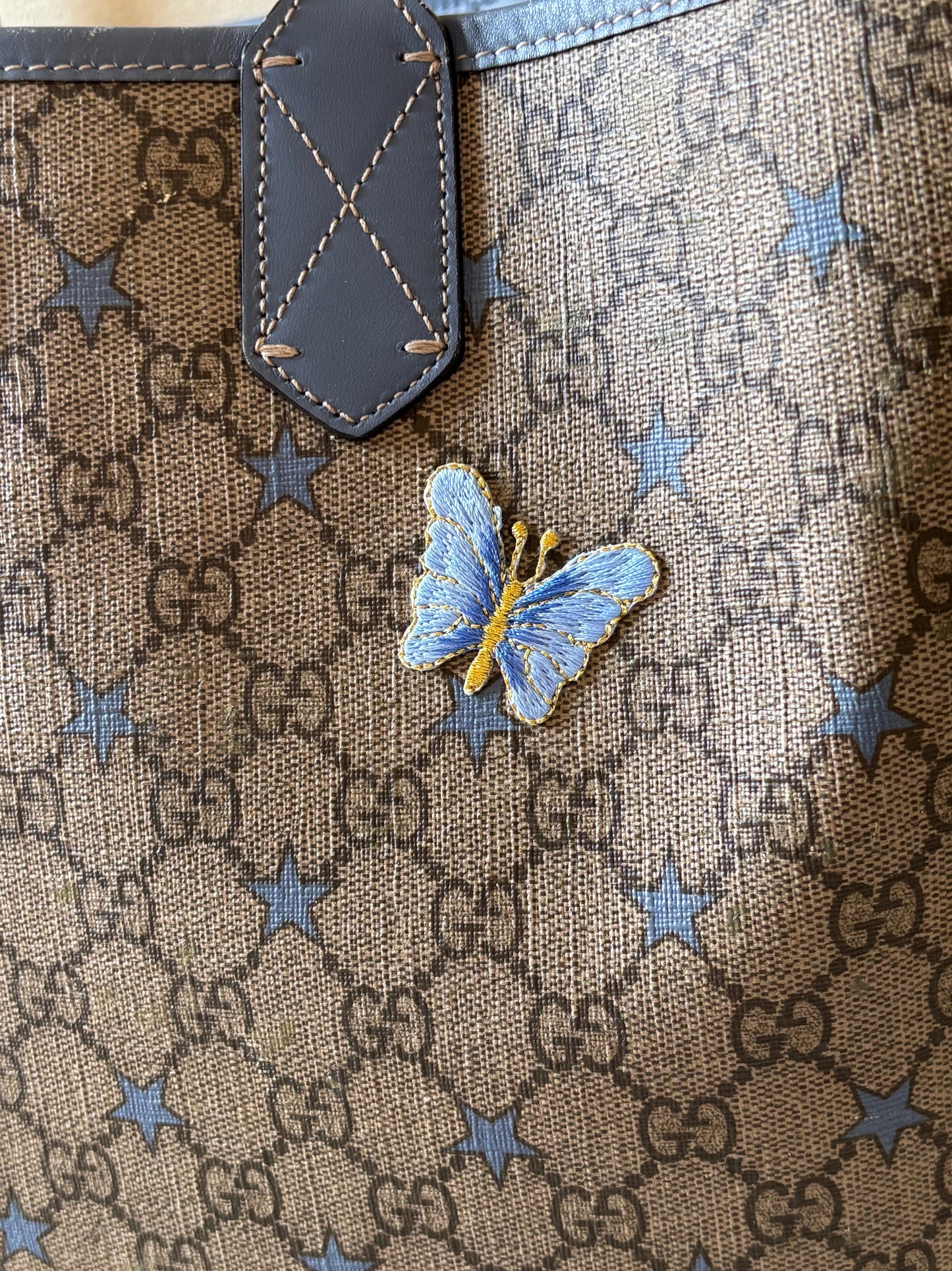 GUCCI Sac cabas monogramme