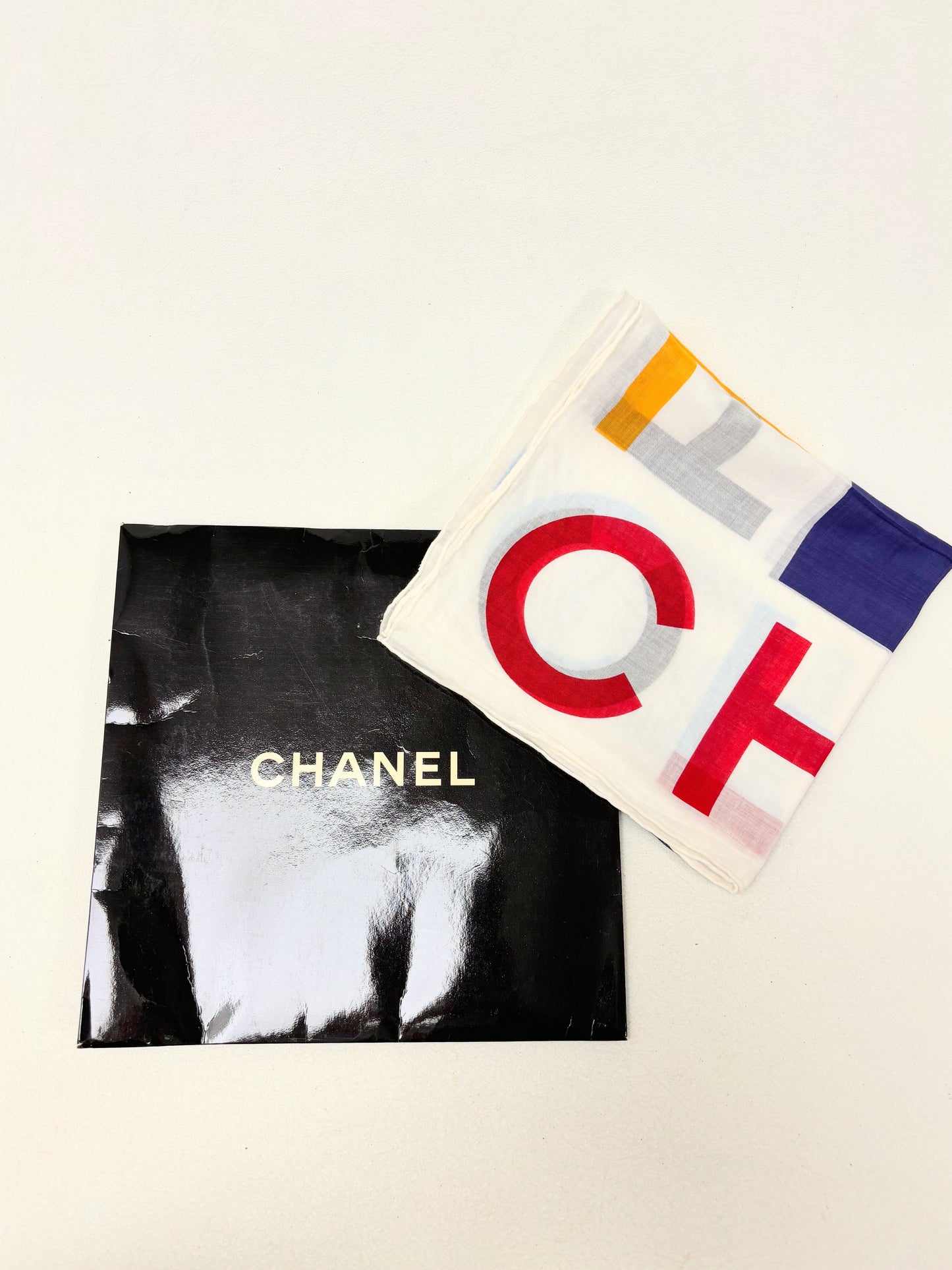 CHANEL Foulard coton