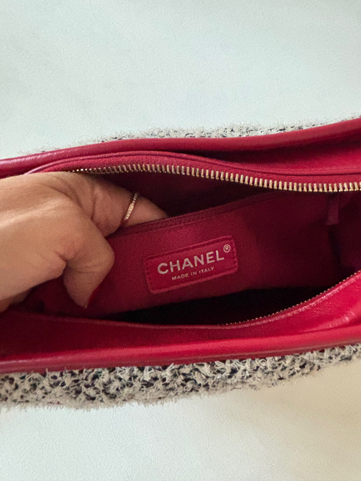 CHANEL Sac Gabrielle Tweed